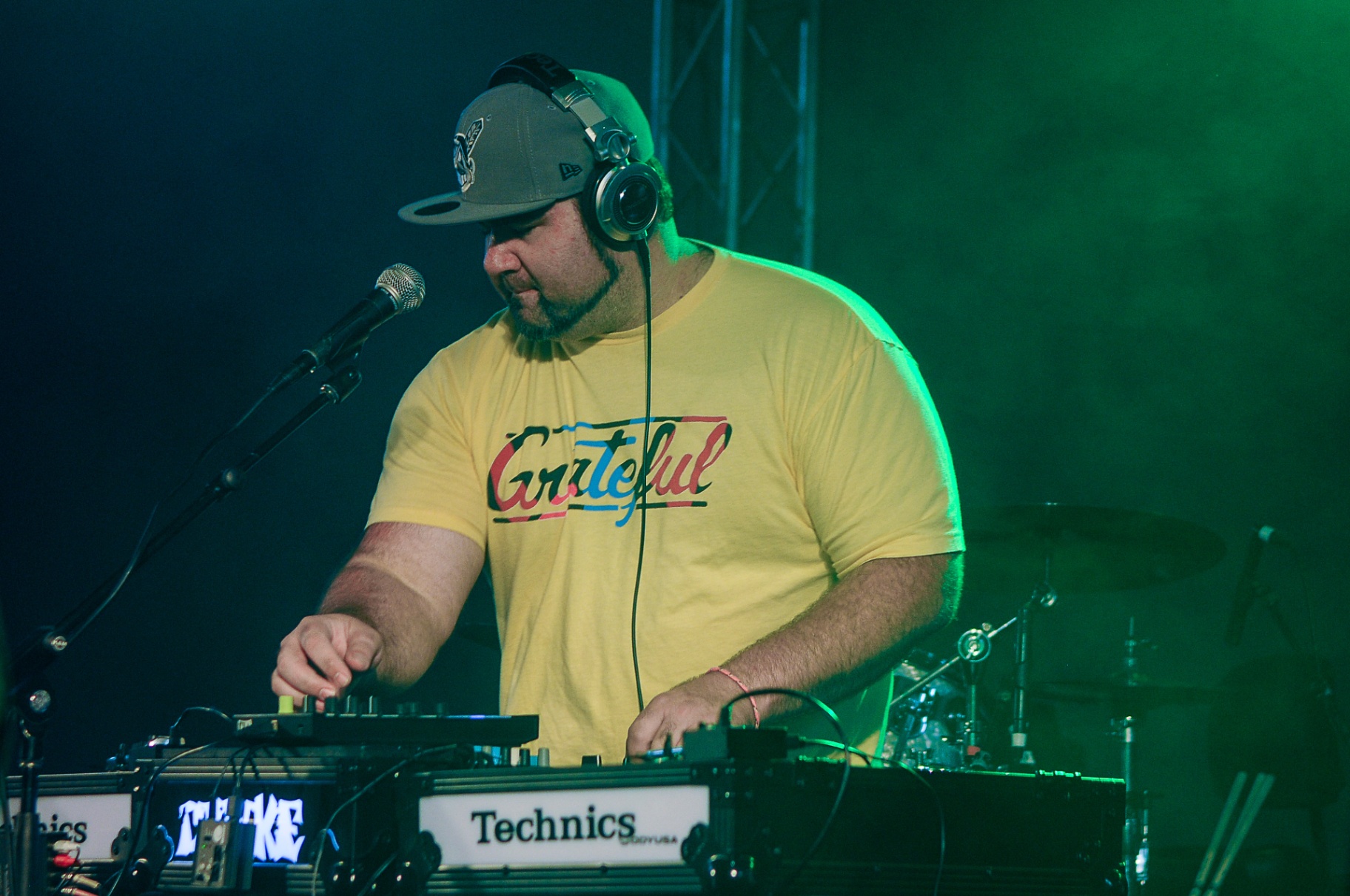 Concert and tour DJ support — packed crowd in front of the stage